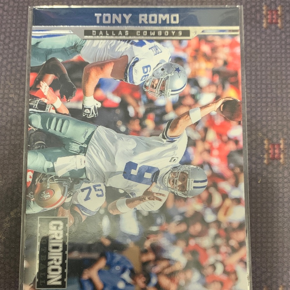 Panini Dallas Cowboys Football Card - Blue and White